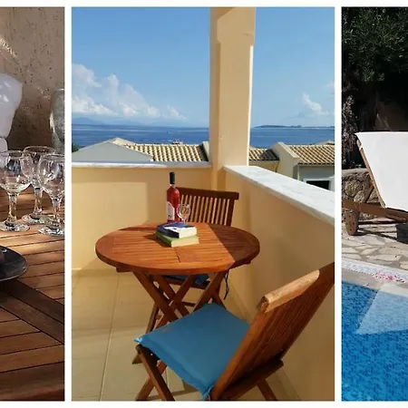 Poolvilla Ianthi Barbati Beach Vakantiehuis